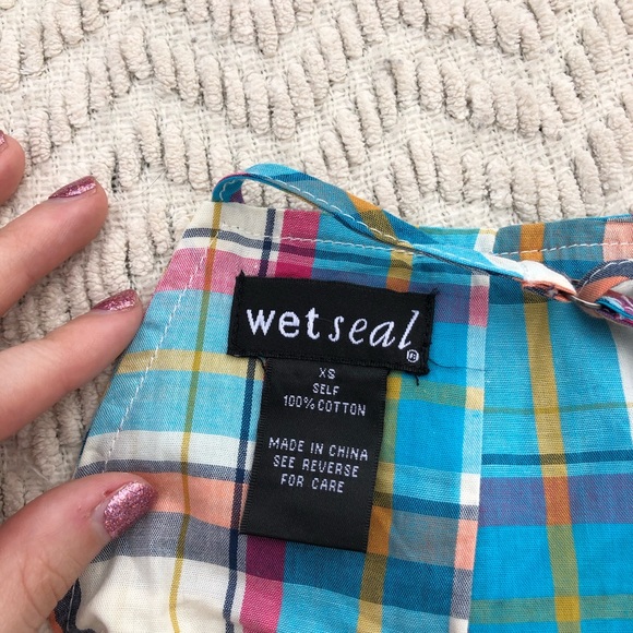 Plaid Tank Top - Picture 3 of 3